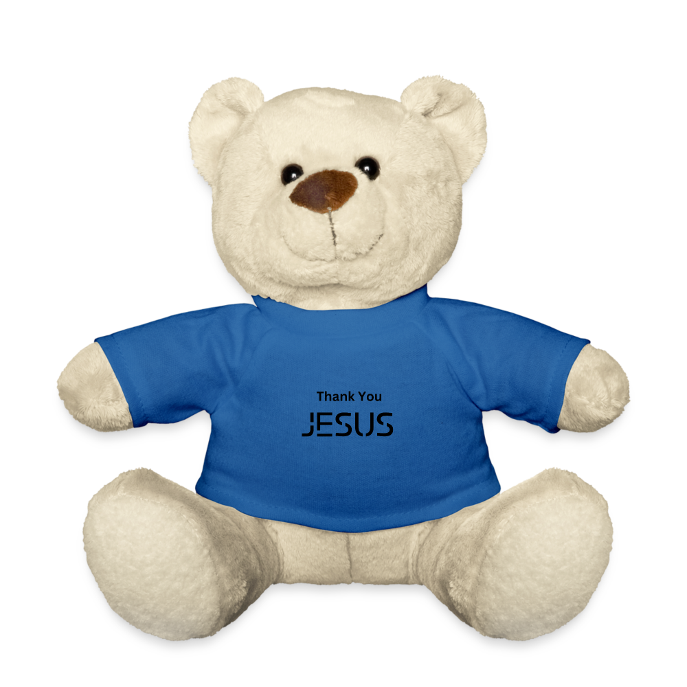 Teddy Thank you Jesus - Königsblau